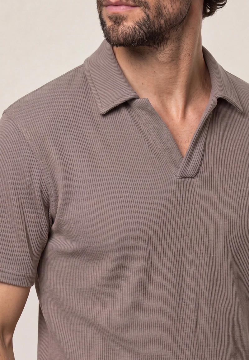 POLERA BROWN CONNECTICUT - 4