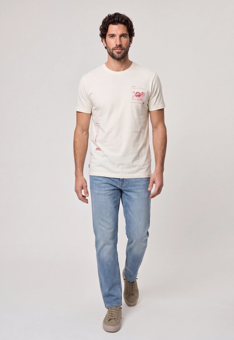 POLERA CLOVIS OYSTER - 2