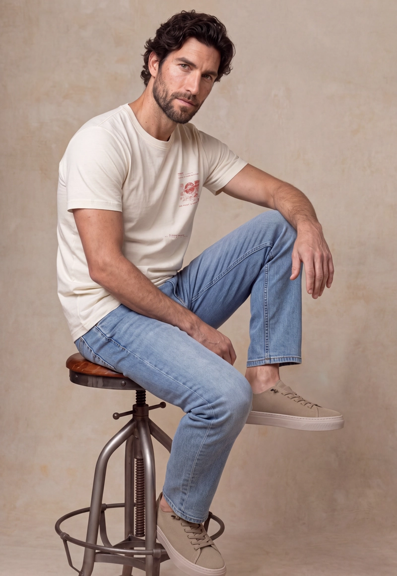 POLERA CLOVIS OYSTER - 5