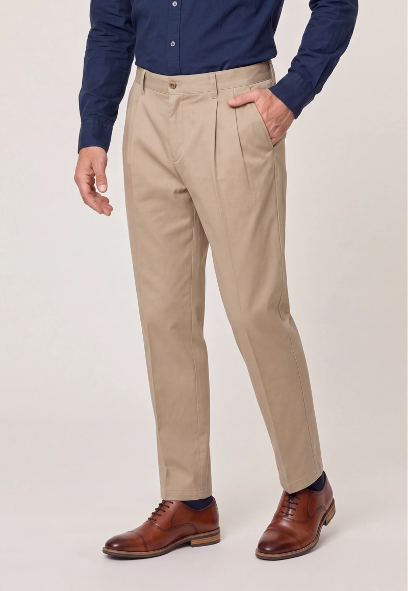 PANTALON OYSTER  CLOVIS - 1