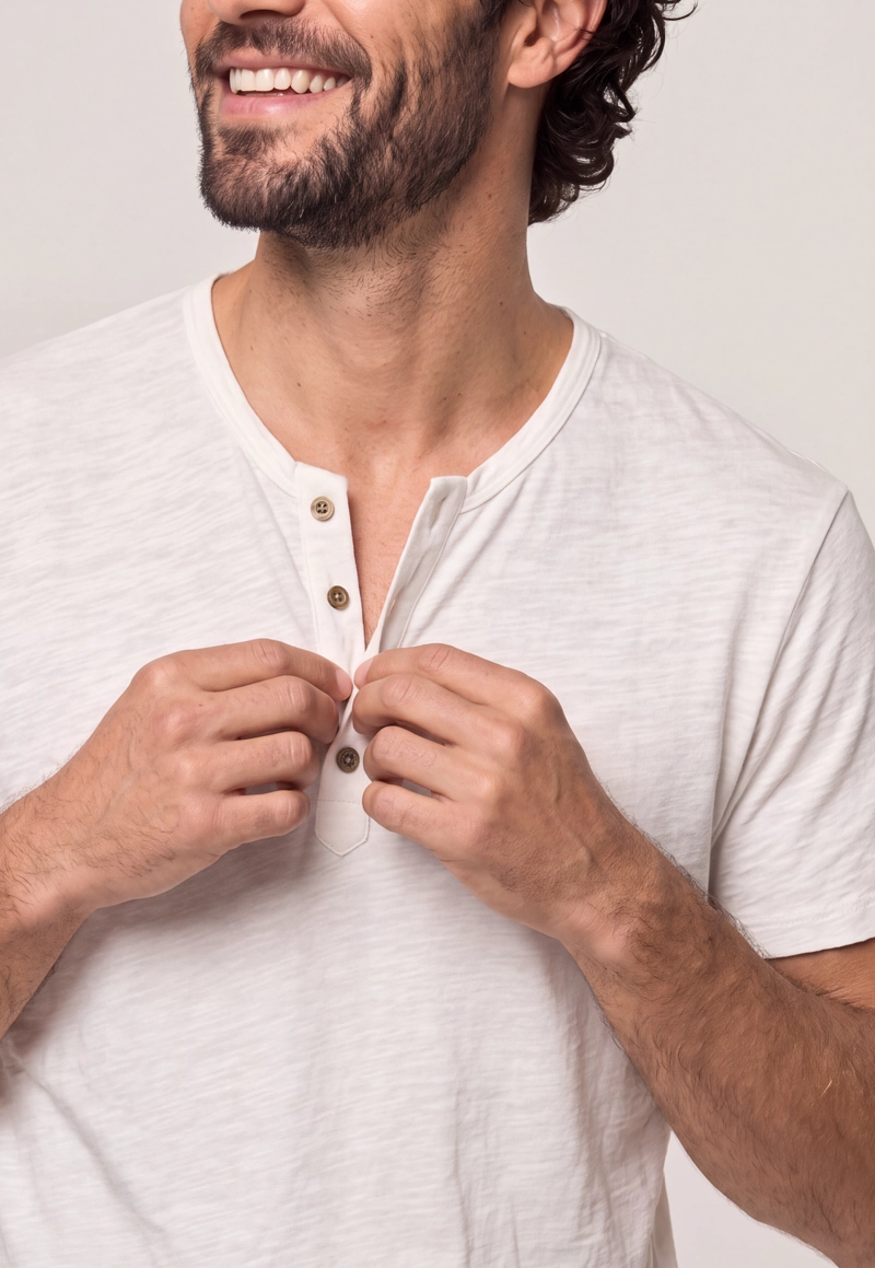 POLERA REGULAR WHITE COLORADO - 4