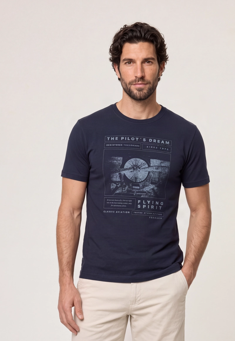 POLERA NAVY CLEARWATER - 1