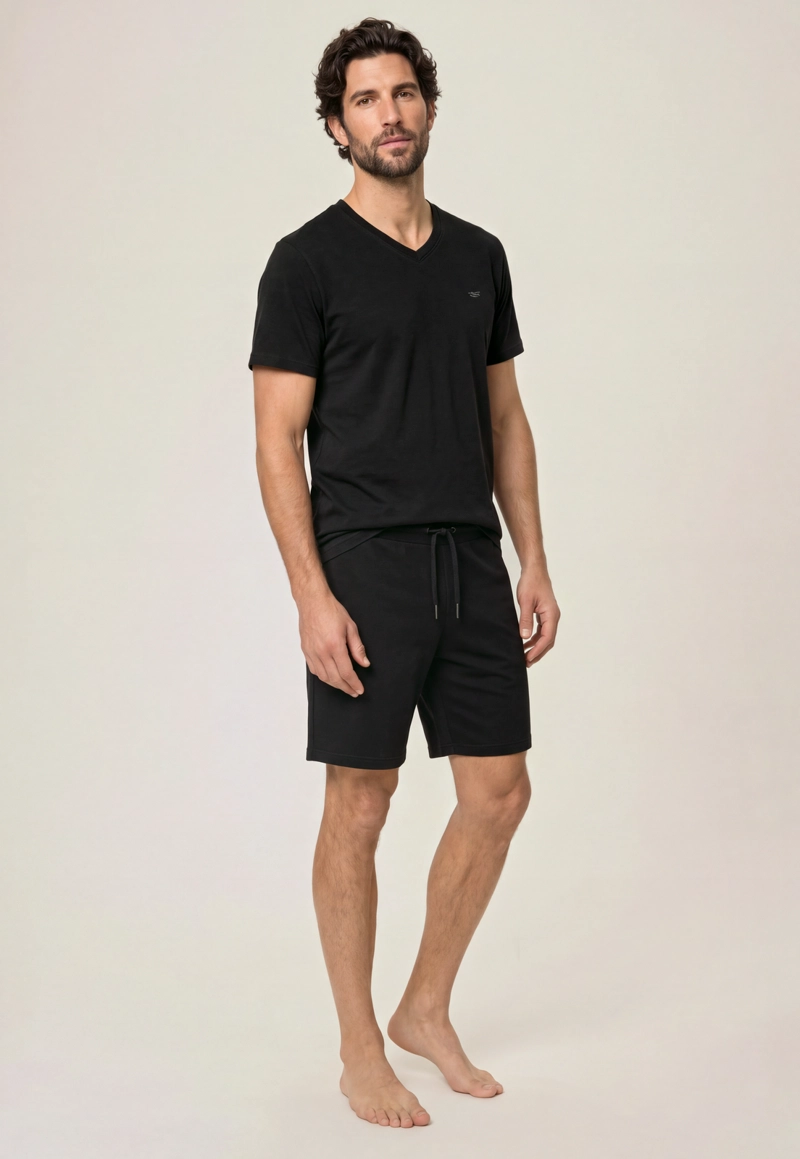 PIJAMA BOSTON BLACK - 1