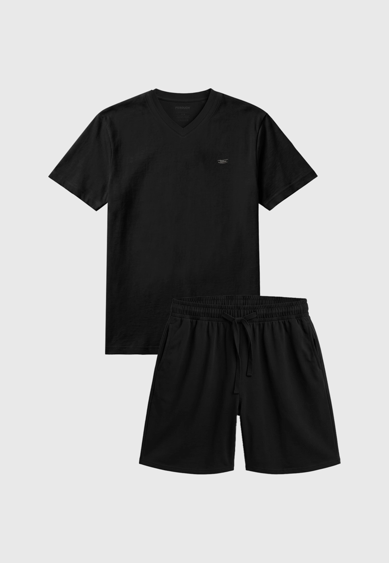 PIJAMA BOSTON BLACK - 5