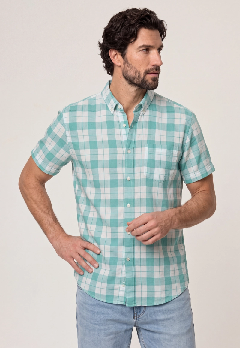 CAMISA CHANDLER LT. GREEN - 1