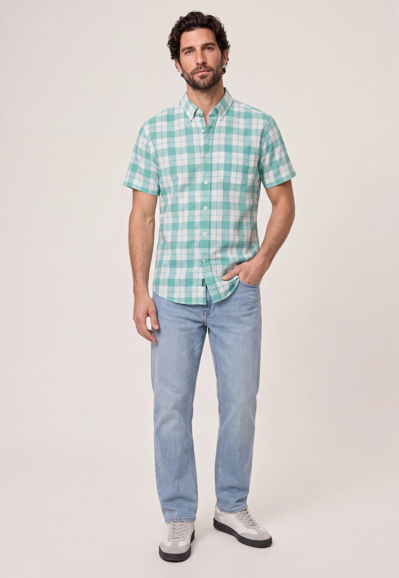 CAMISA CHANDLER LT. GREEN - 2