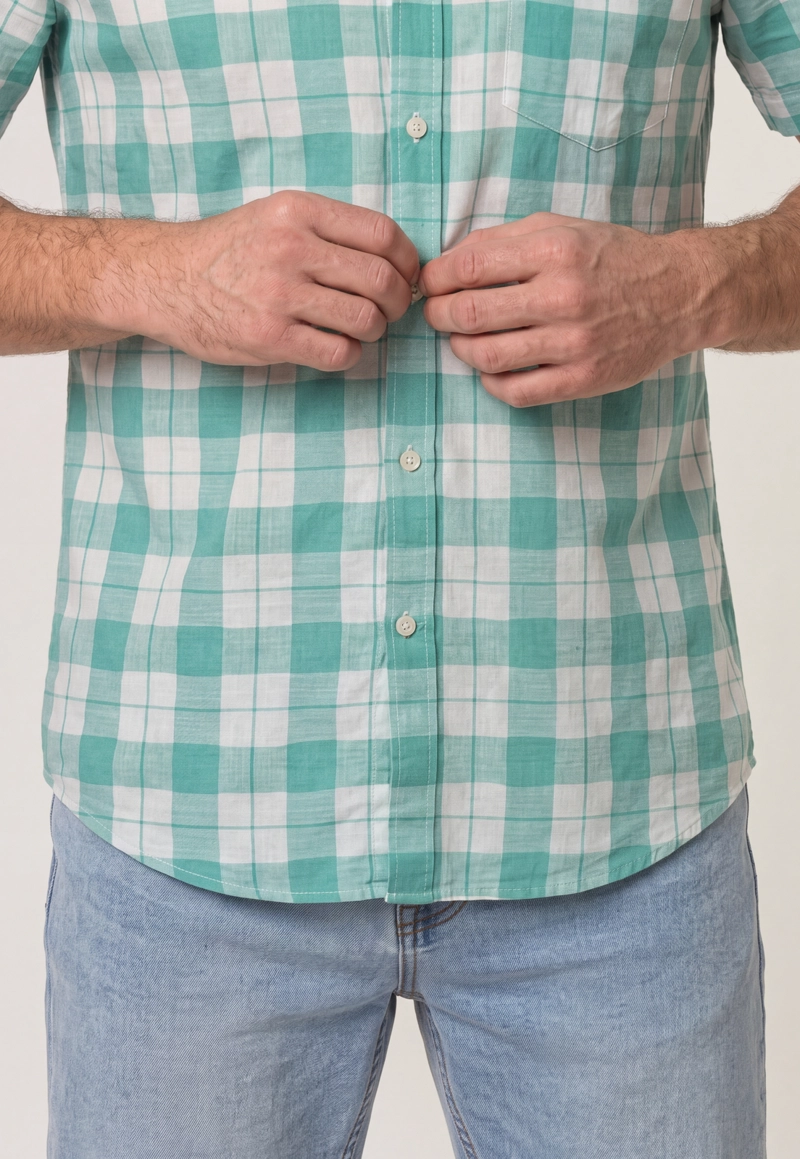CAMISA CHANDLER LT. GREEN - 4