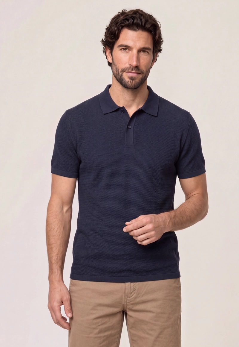 POLERA NAVY CLOVIS - 1