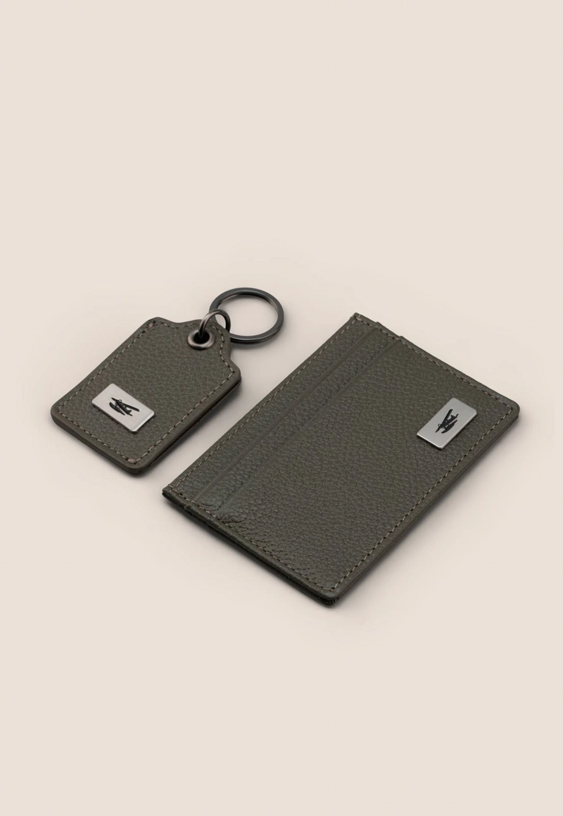 TARJETERO/LLAVERO KANSAS KHAKI - 1