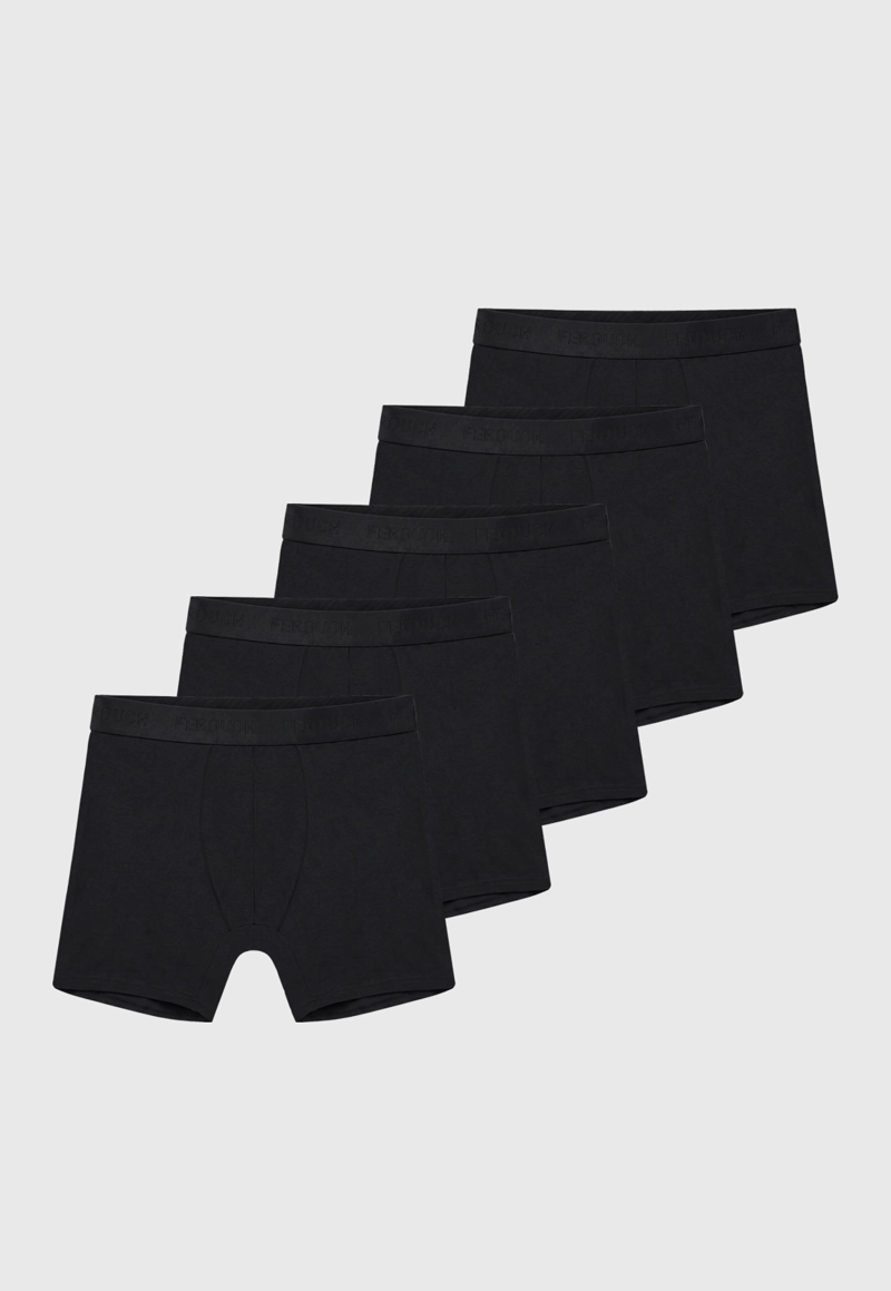 PACK BOXER 5 BLACK - 1