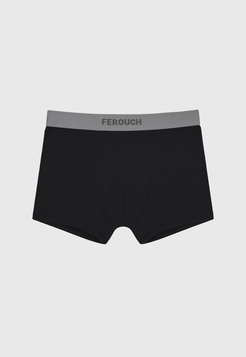 DUOPACK BOXER MODAL BLACK - 2