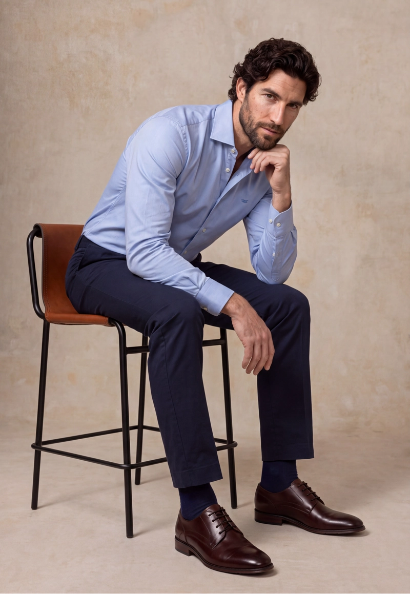PANTALON CLOVIS NAVY - 5