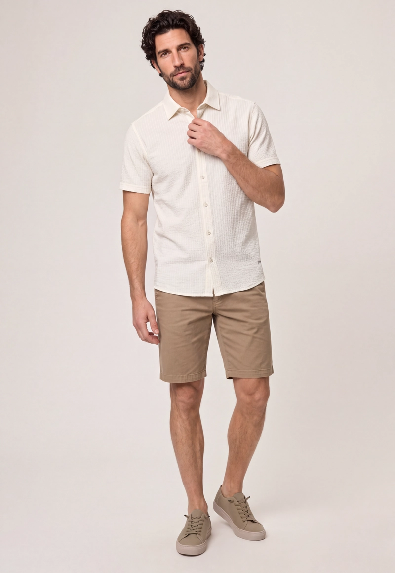 CAMISA CABOT BEIGE - 2