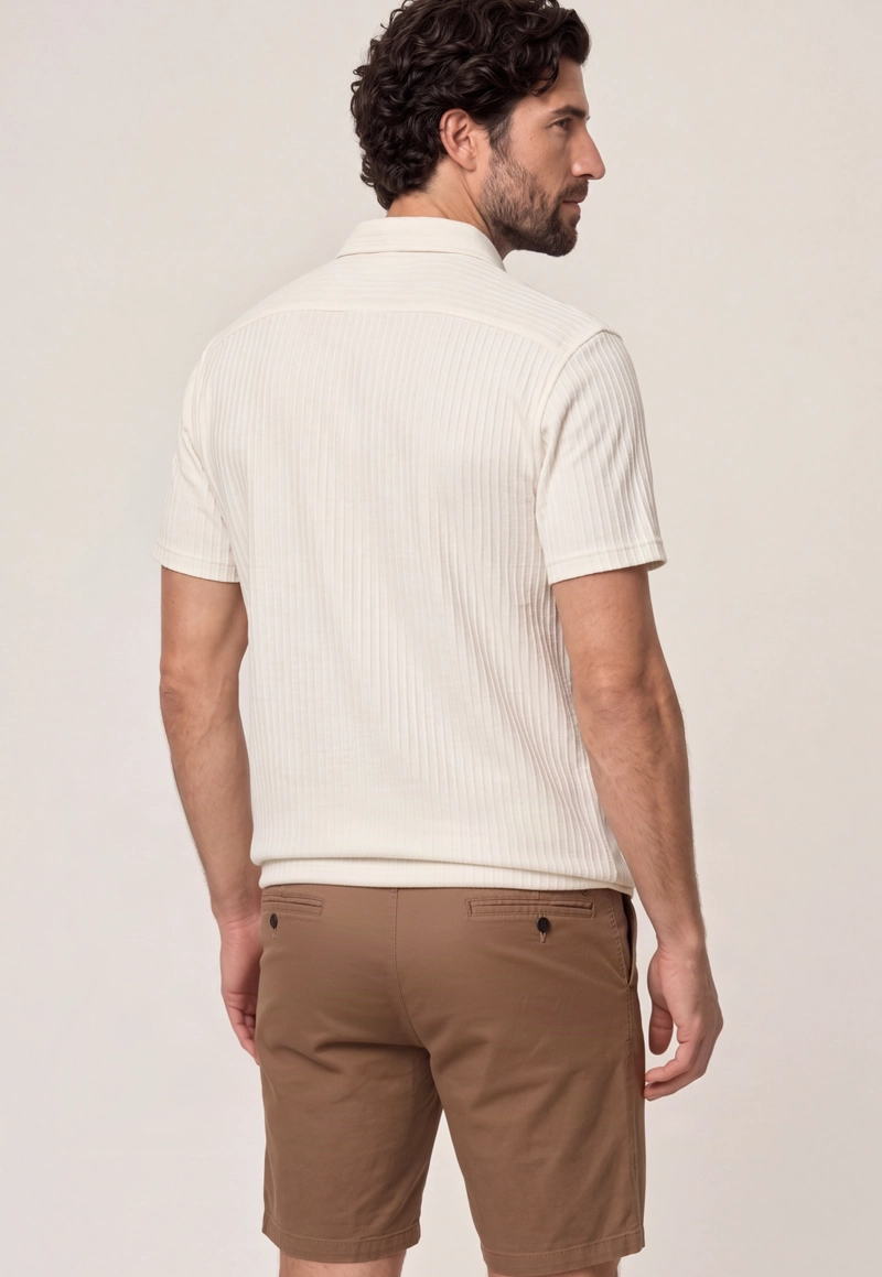 CAMISA CABOT BEIGE - 3