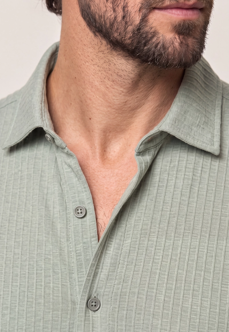 CAMISA CABOT SALVIA - 4
