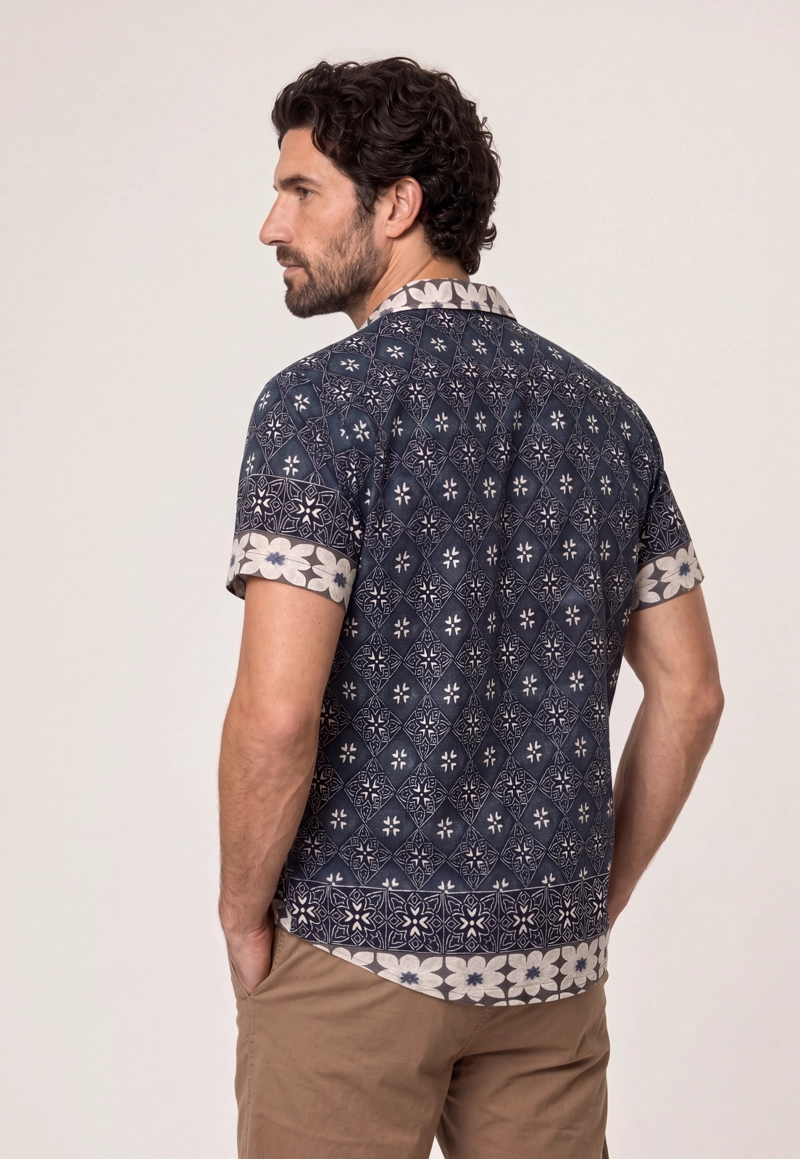 CAMISA CHEROKEE NAVY - 3