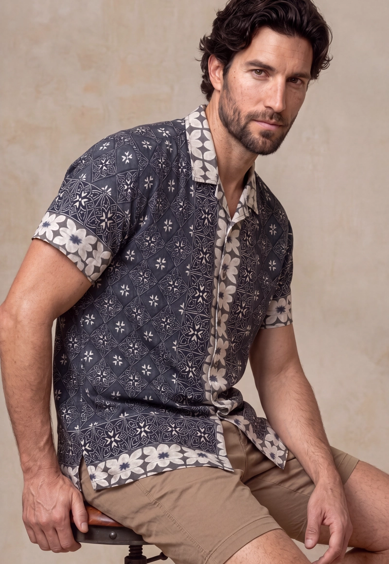 CAMISA CHEROKEE NAVY - 5