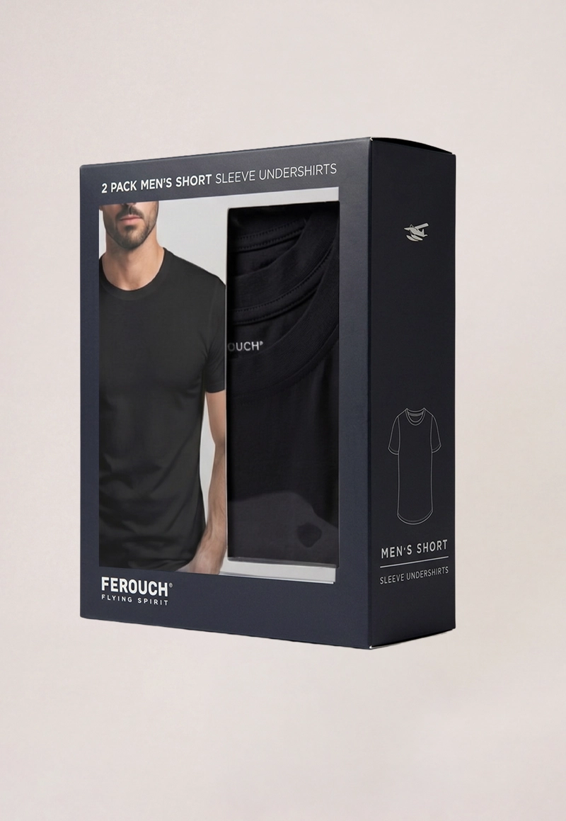 CAMISETA ALGODON BLACK - 1