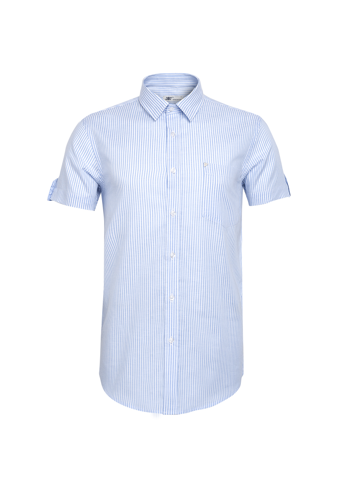 CAMISA MANGA CORTA CAMBRIGE SKY - 5