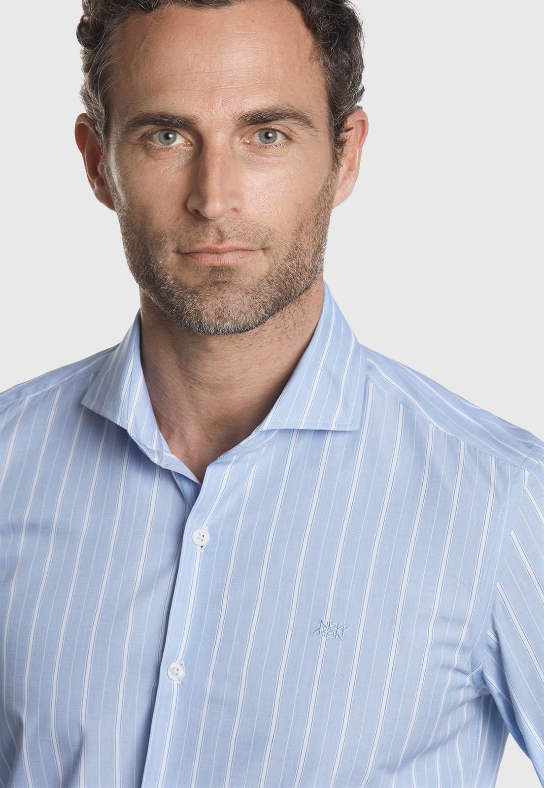 CAMISA BADAJOZ LT. BLUE - 4