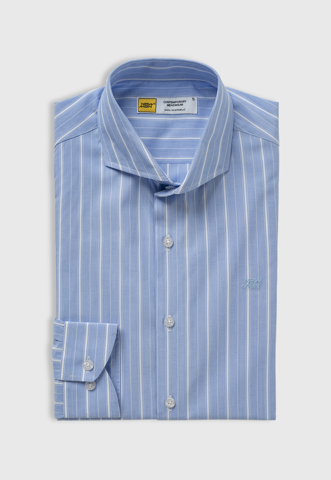 CAMISA BADAJOZ LT. BLUE - 5