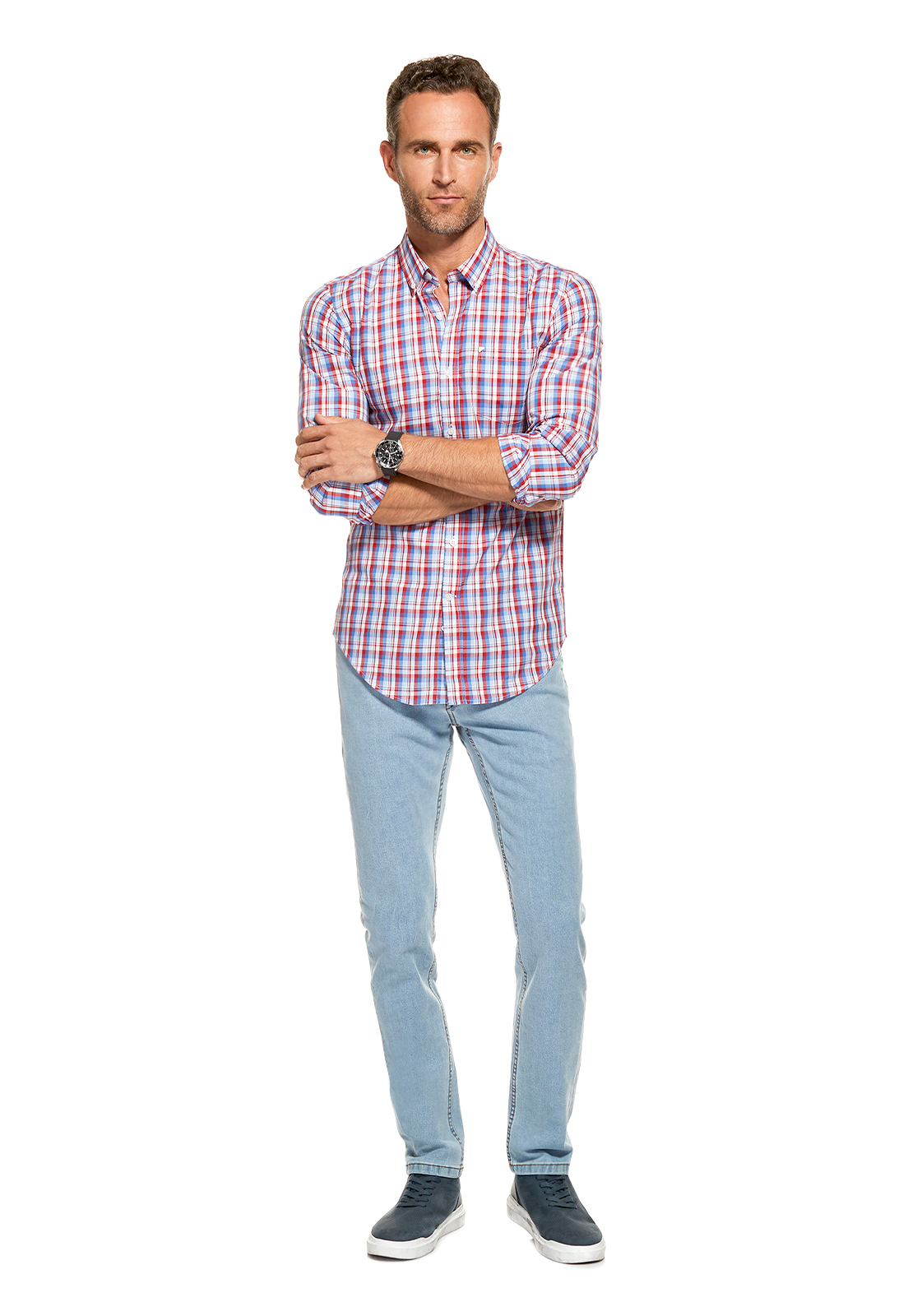 CAMISA BROOK RED - 2