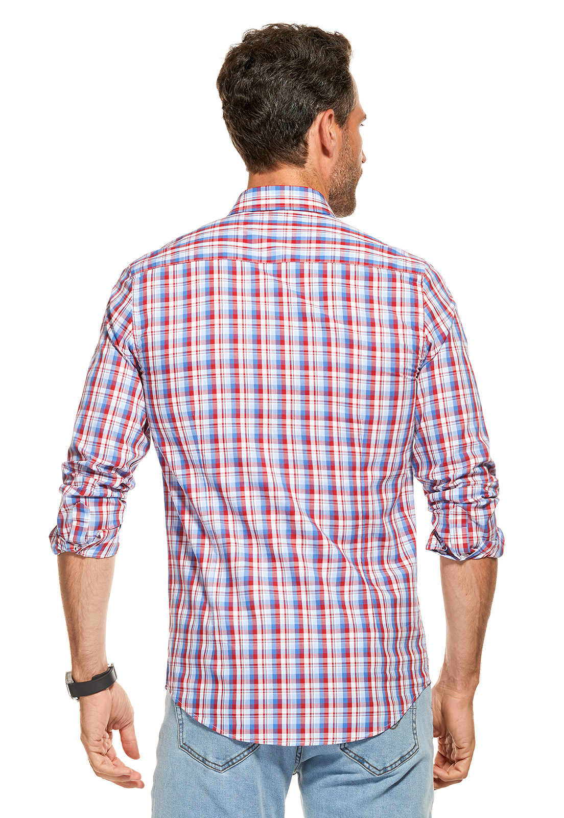 CAMISA BROOK RED - 3