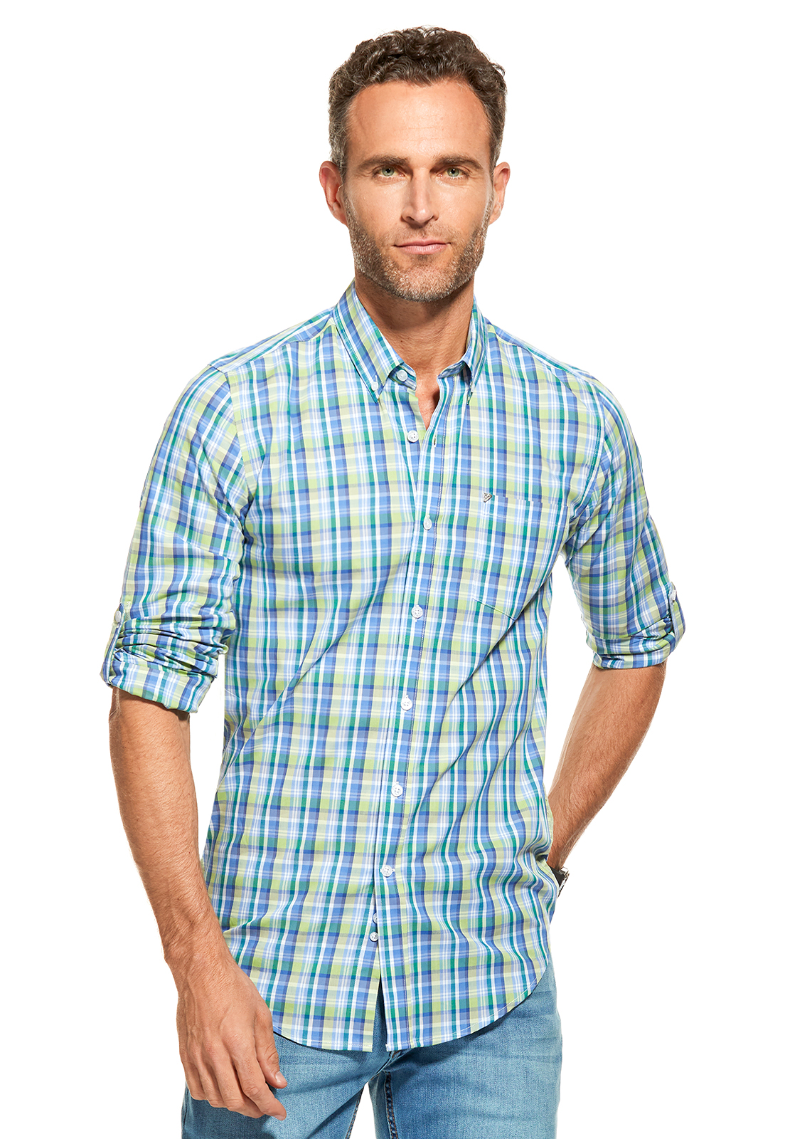 CAMISA LEAH OLIVE - 1
