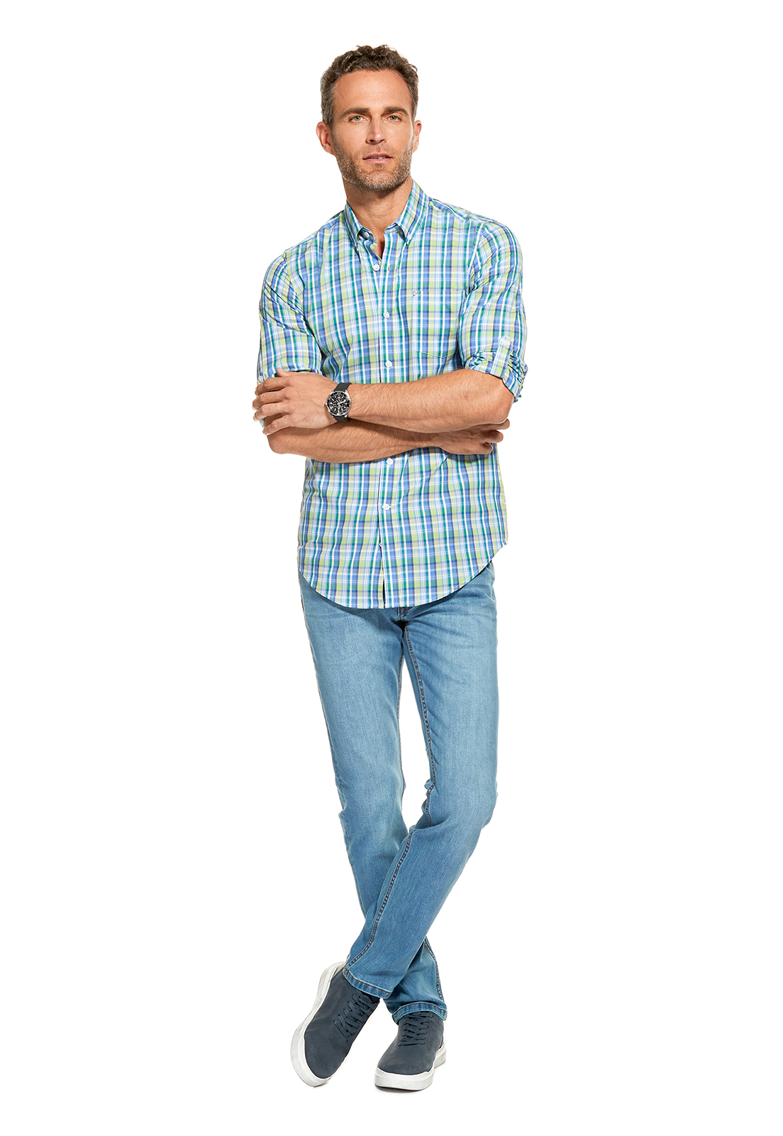 CAMISA LEAH OLIVE - 2