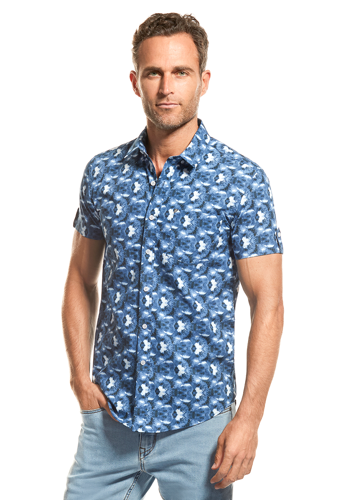 CAMISA HAILEY NAVY - 1