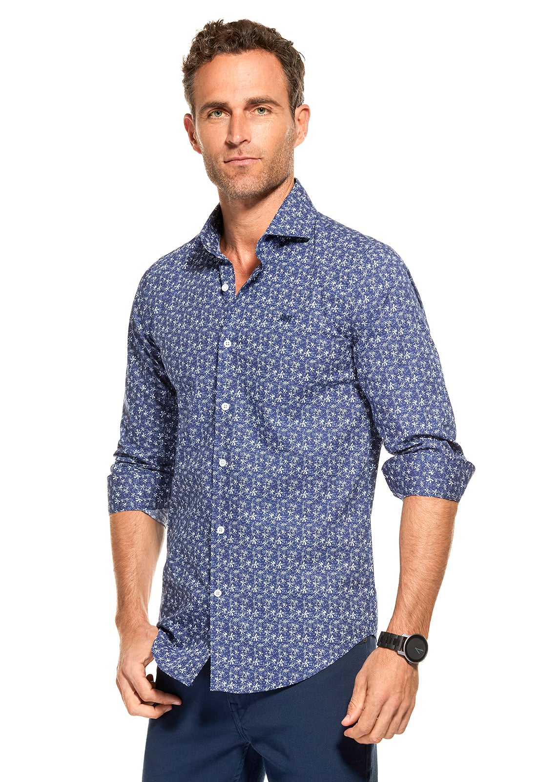 CAMISA RUBY NAVY - 1