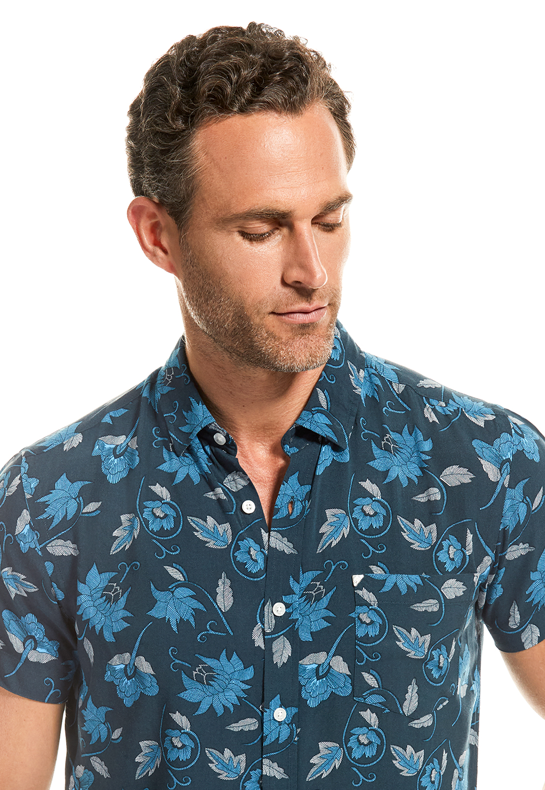 CAMISA MONTBLANC NAVY - 4
