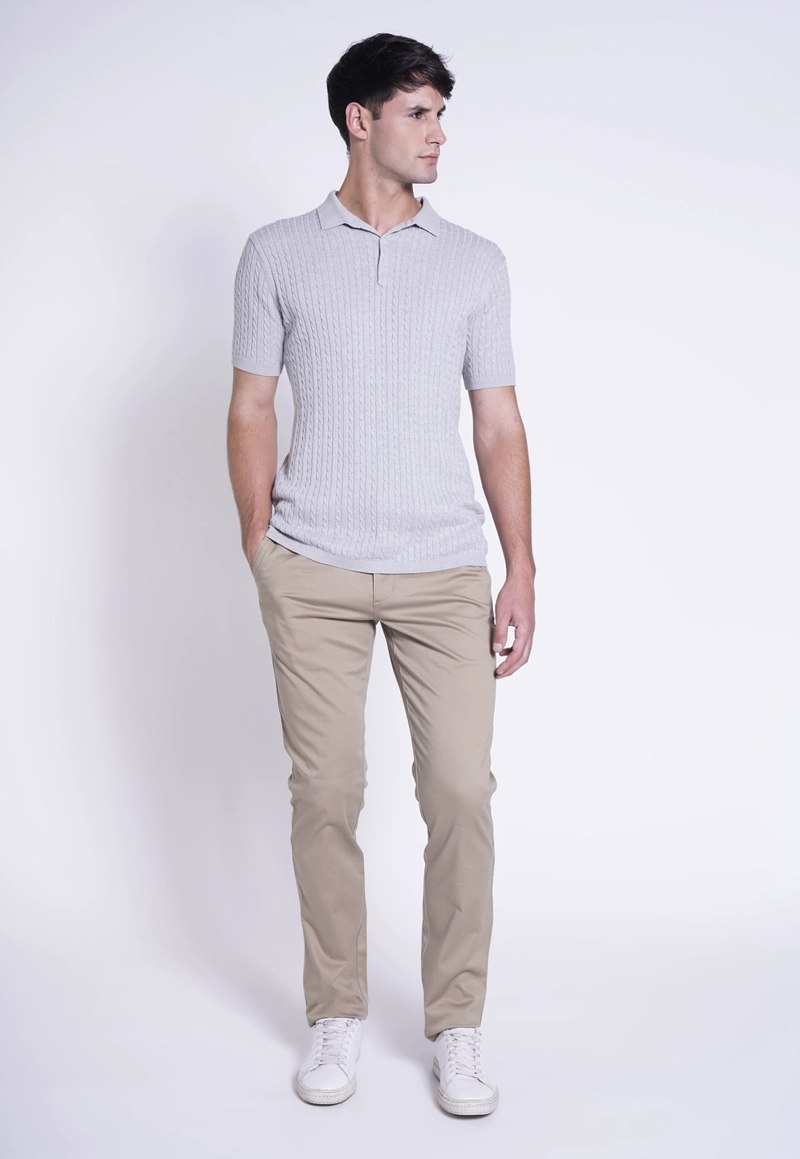 POLERA MIX LT GREY MELA - 4