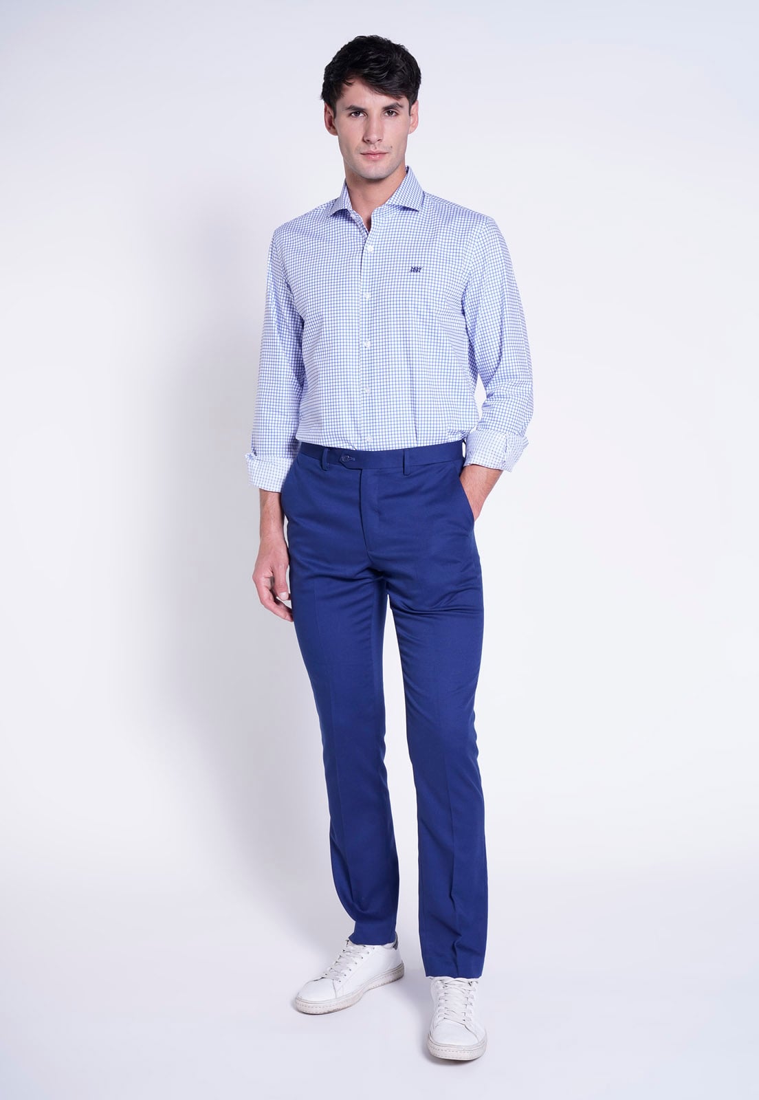 CAMISA ADEVA NAVY - 4