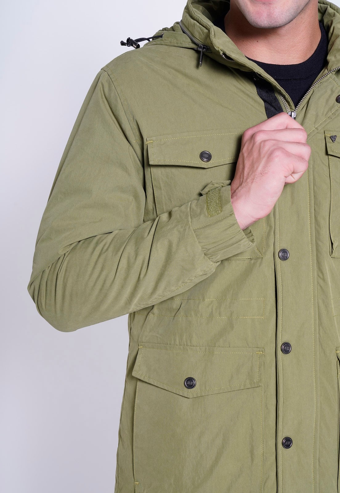 CHAQUETA BOLSIC KHAKI - 3