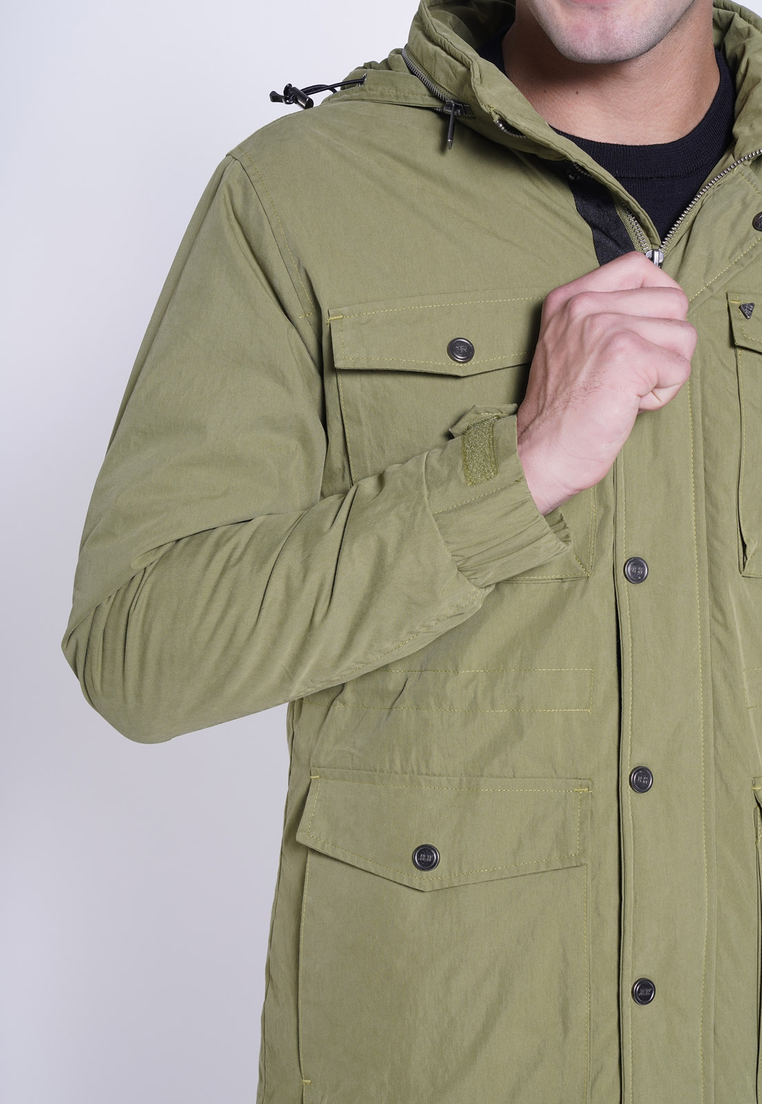 CHAQUETA BOLSIC KHAKI - 3