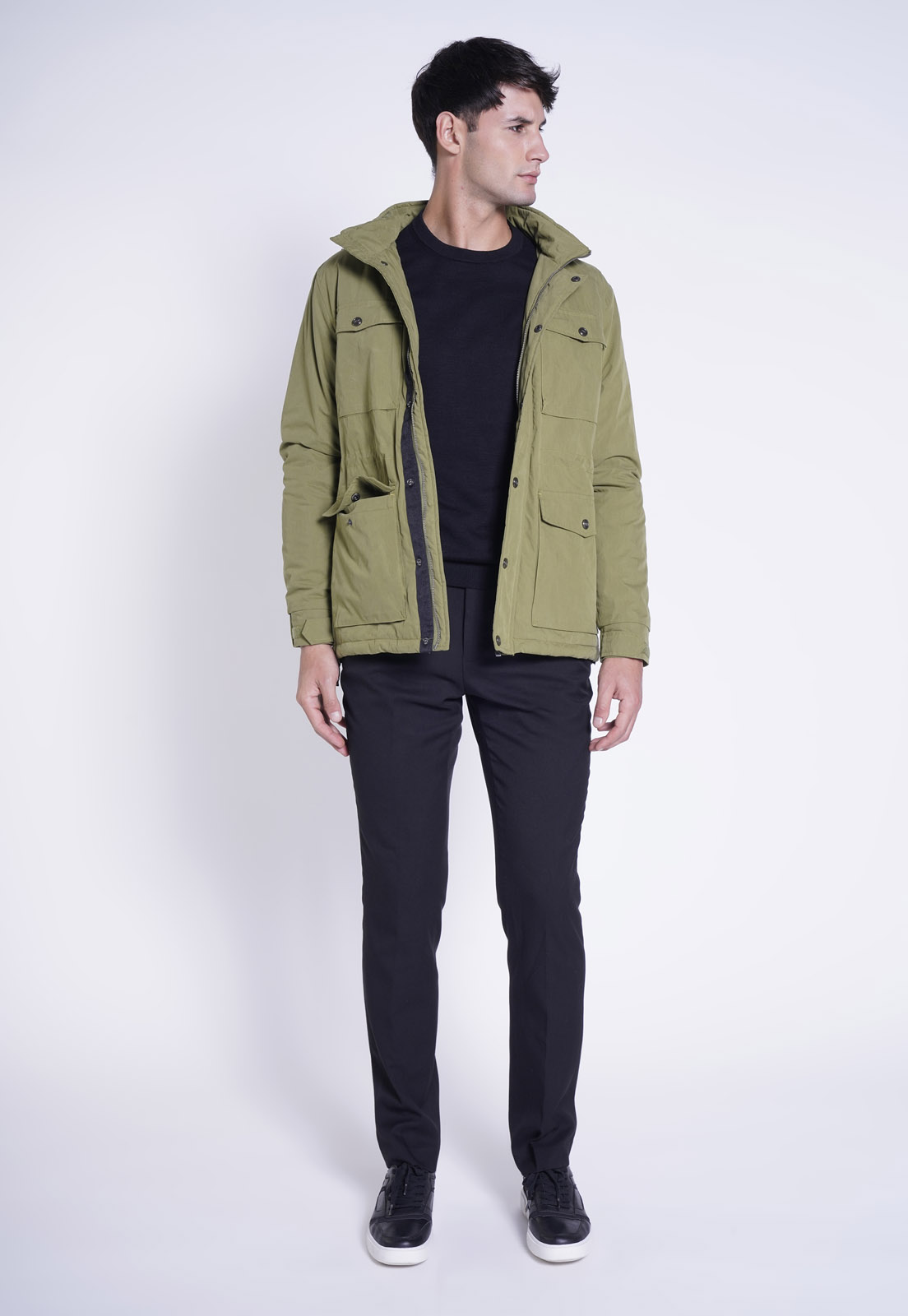 CHAQUETA BOLSIC KHAKI - 4