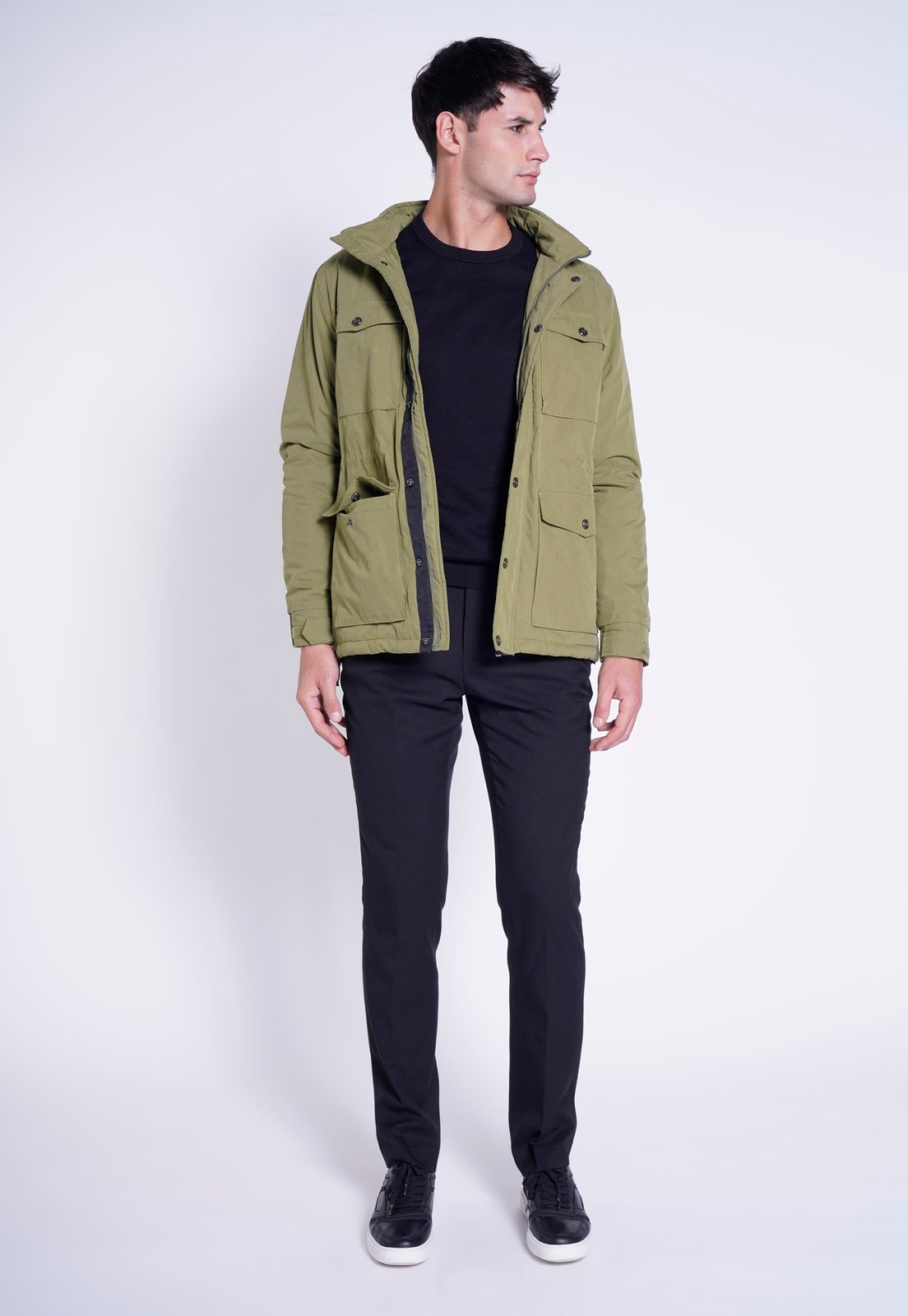CHAQUETA BOLSIC KHAKI - 4