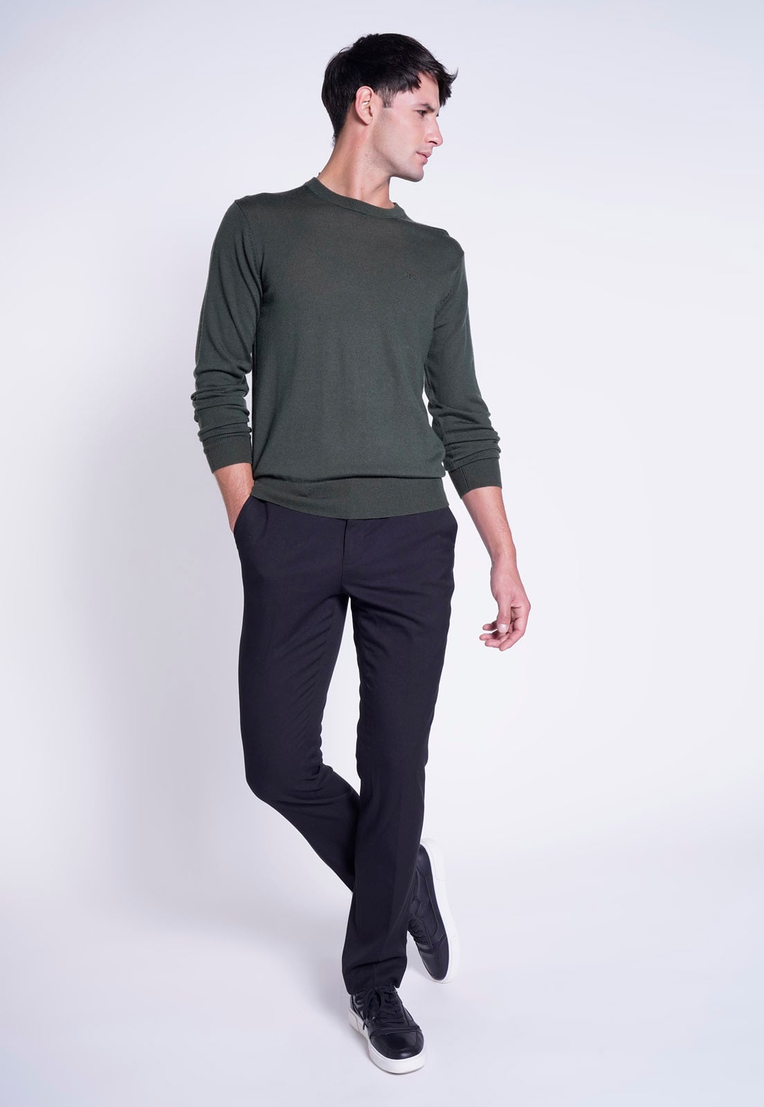SWEATER ULLA DK FOREST - 4