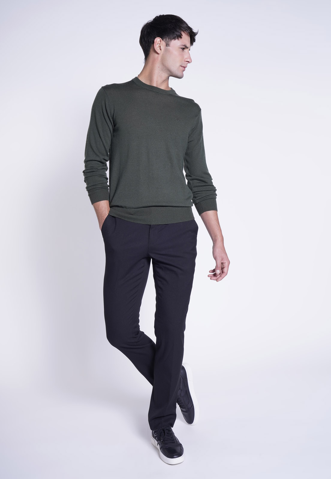 SWEATER ULLA DK FOREST - 4