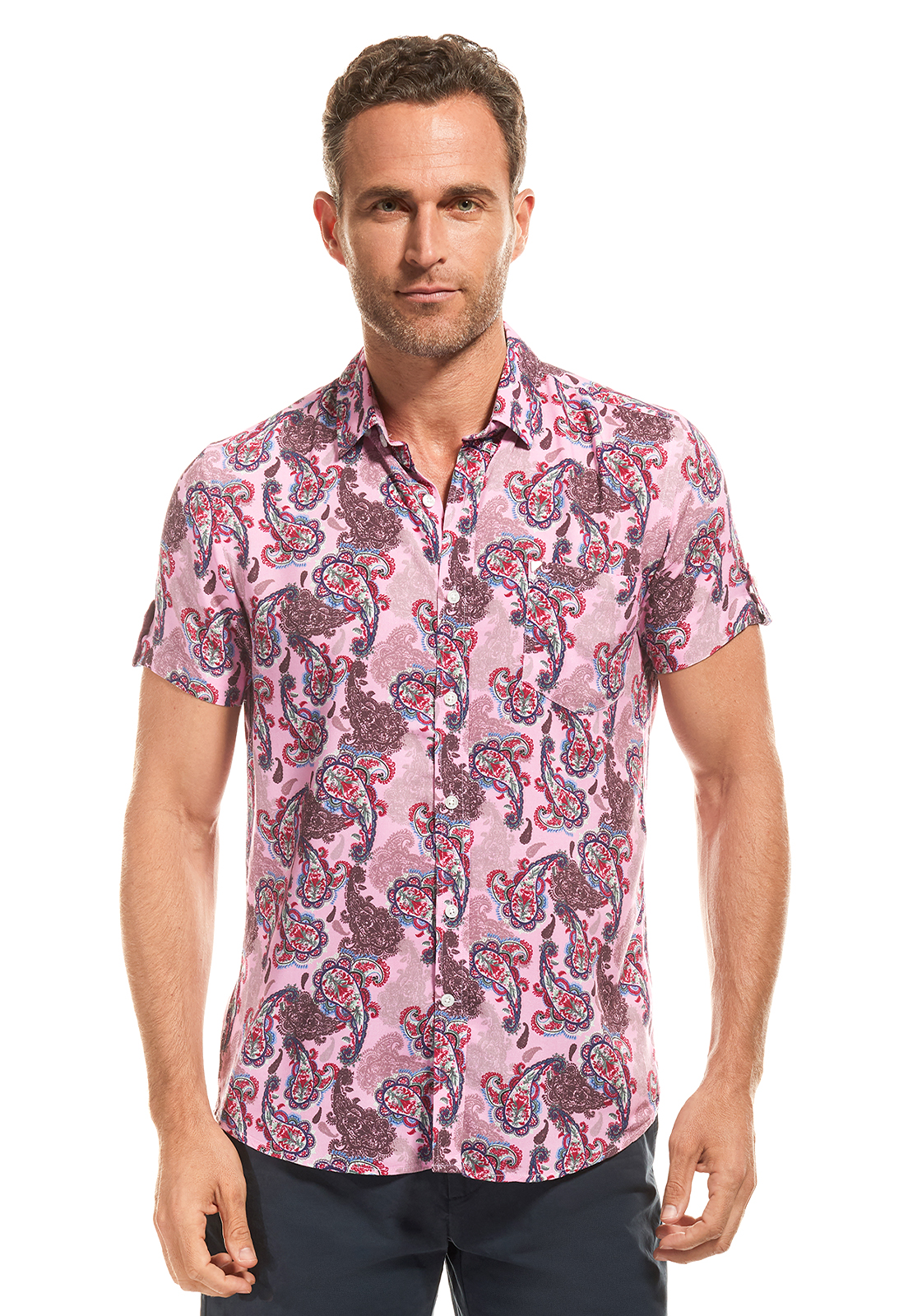 CAMISA MONTBAU PINK - 1