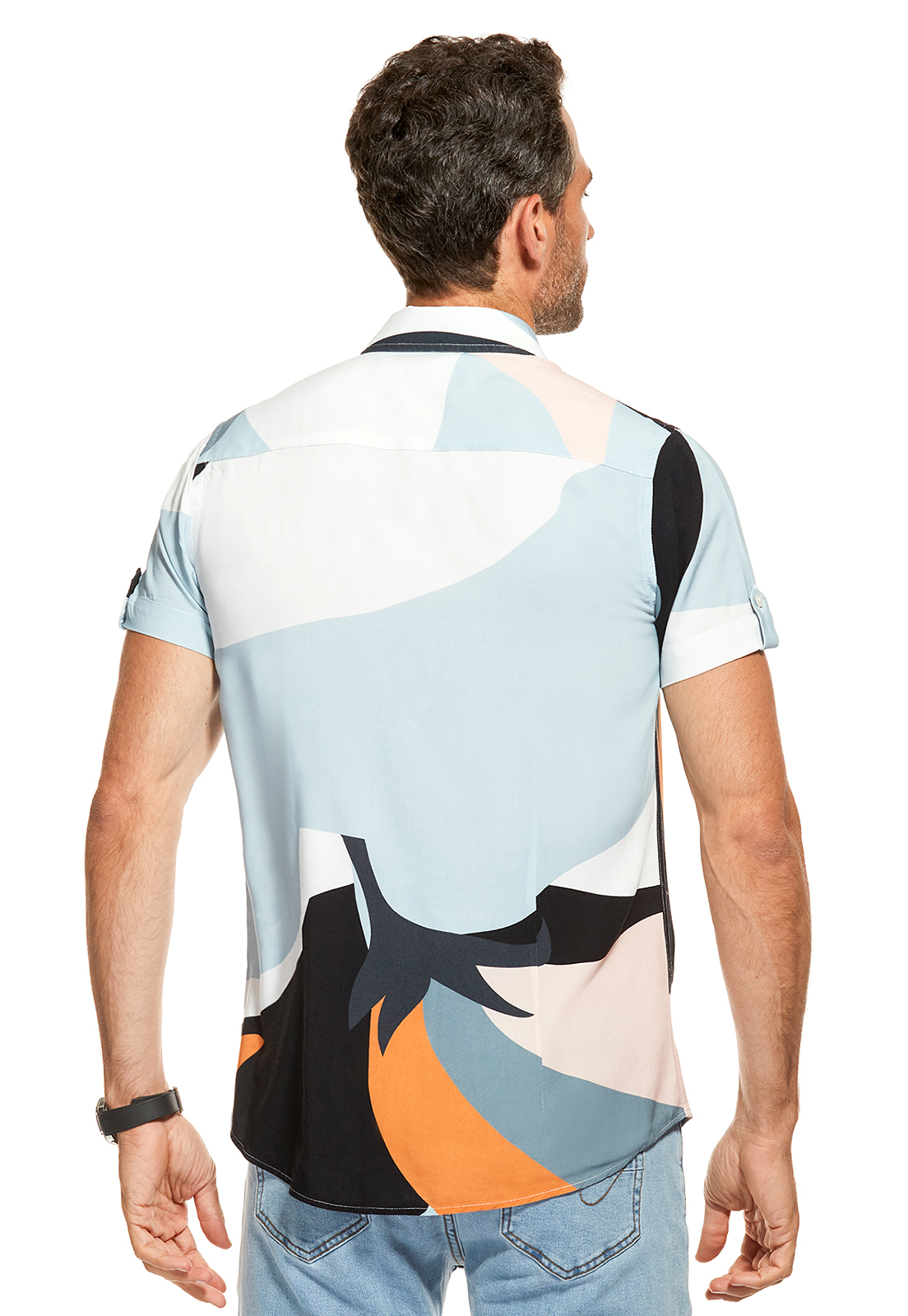 CAMISA MONDAY LT. BLUE - 3