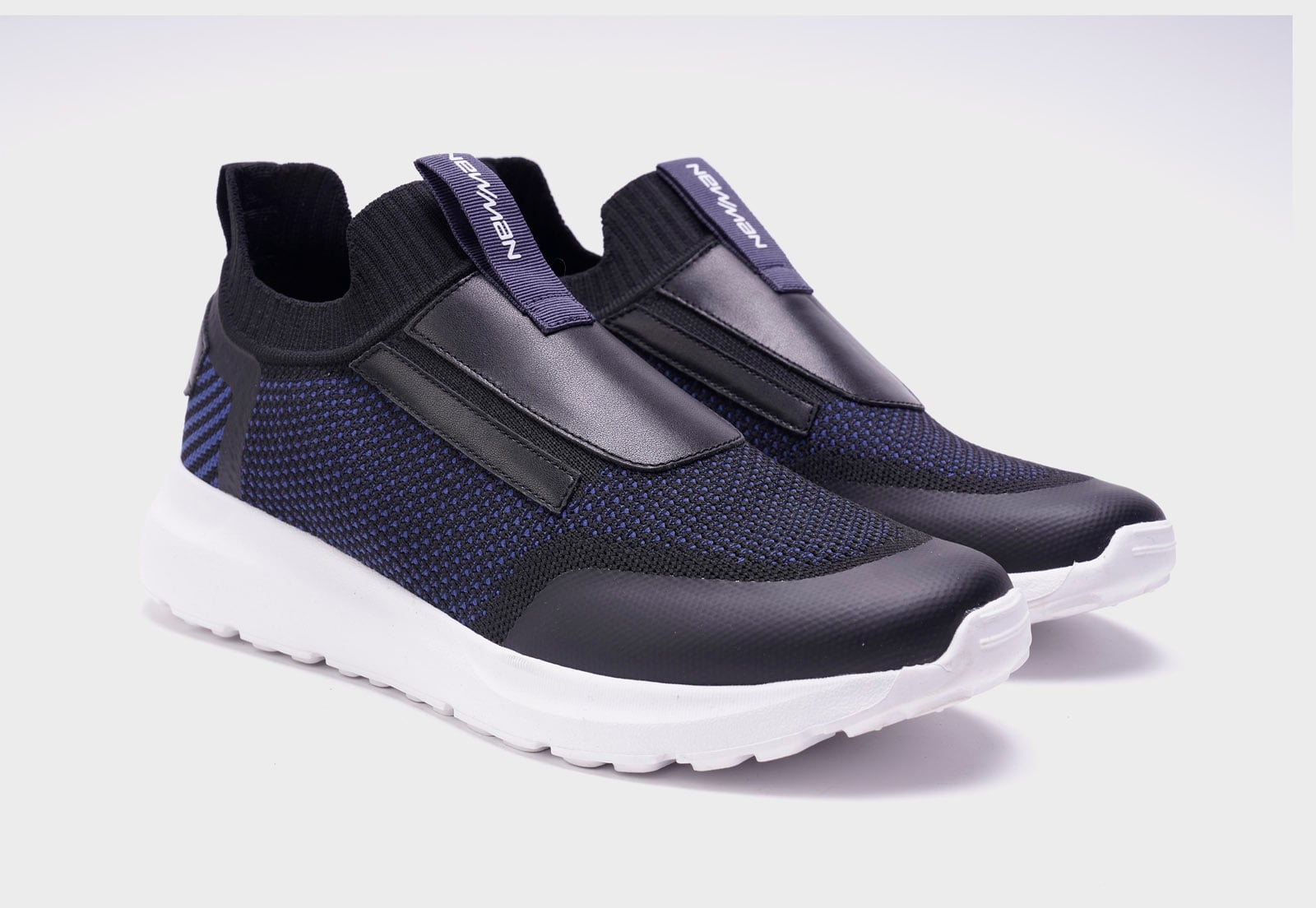 ZAPATILLAS HOMBRE NEW MAN CASUALES NEGRO SUEZ BLACK - 1