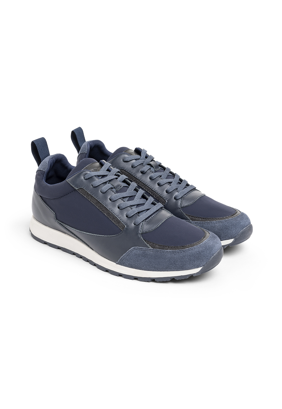 ZAPATILLAS HOMBRE NEW MAN CASUALES CELESTE SUT BLUE - 2