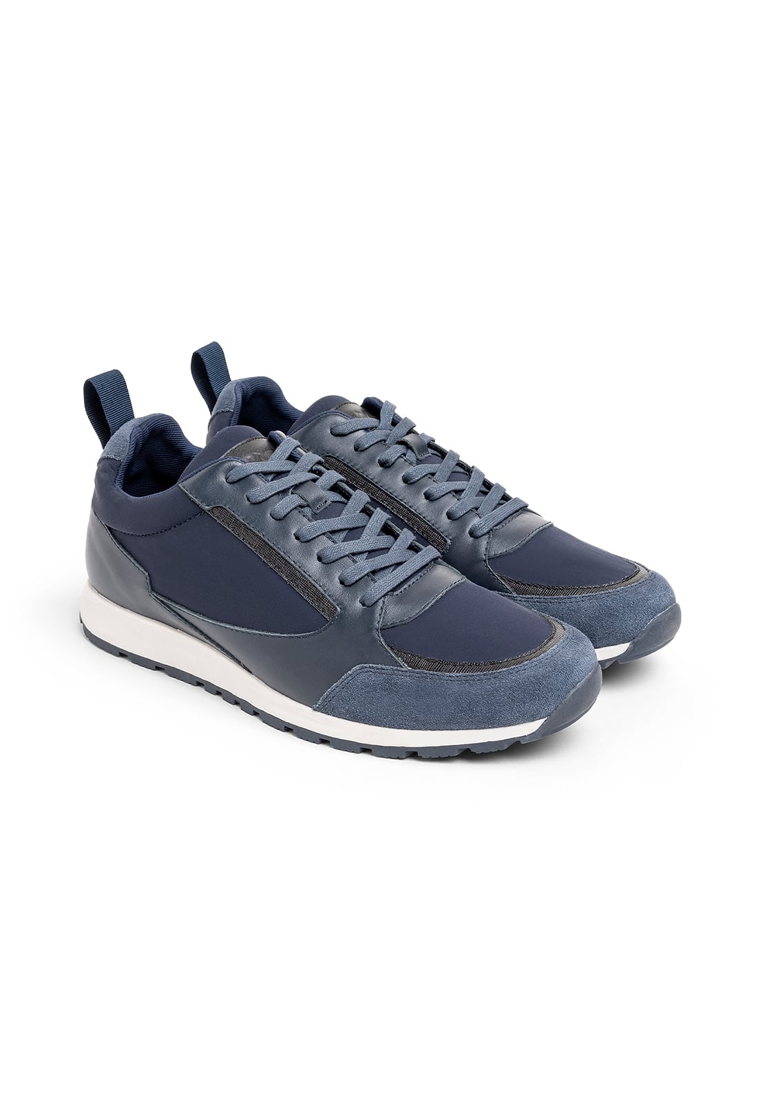 ZAPATILLAS HOMBRE NEW MAN CASUALES CELESTE SUT BLUE - 2
