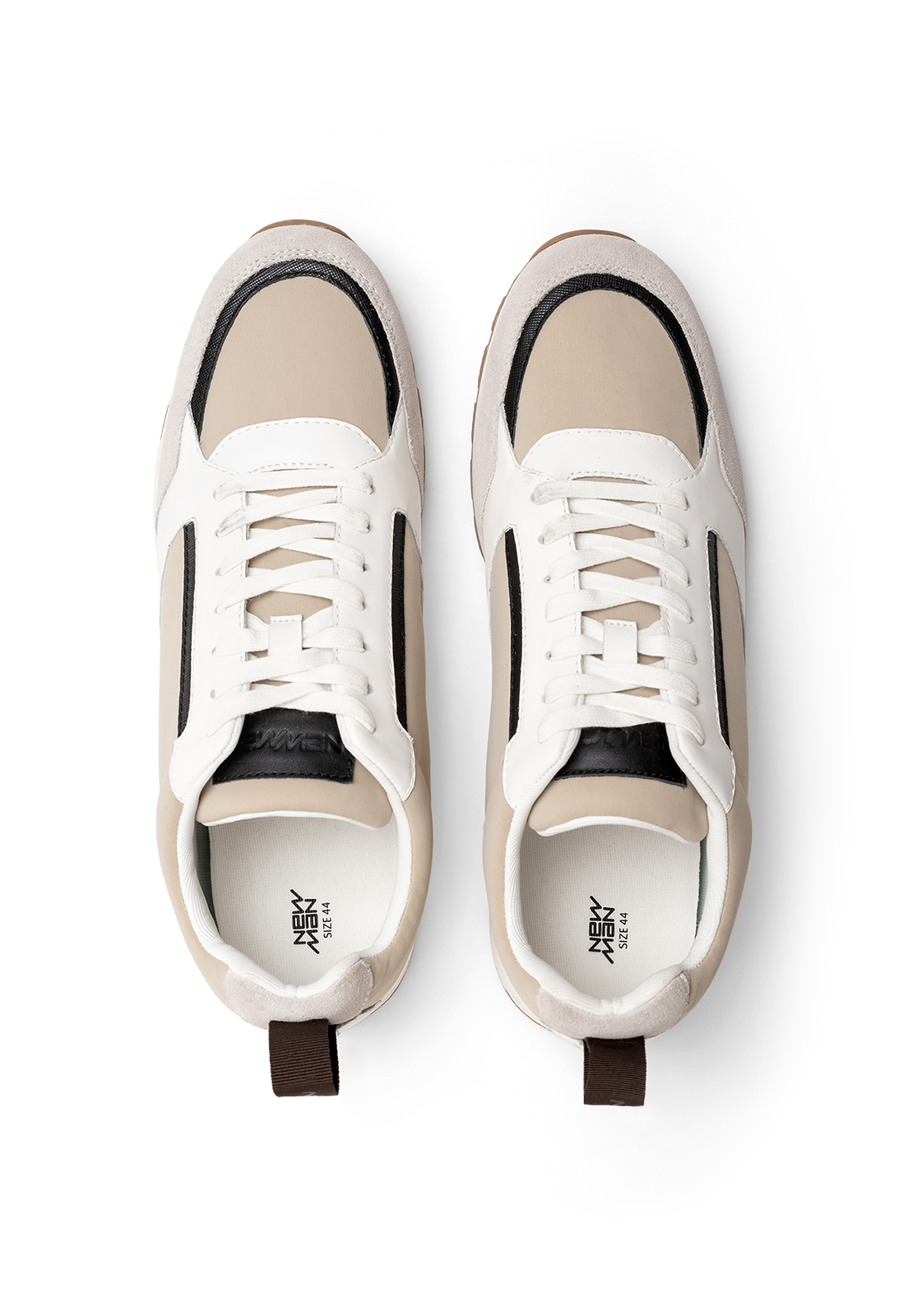 ZAPATILLAS HOMBRE NEW MAN CASUALES BEIGE SUT - 4