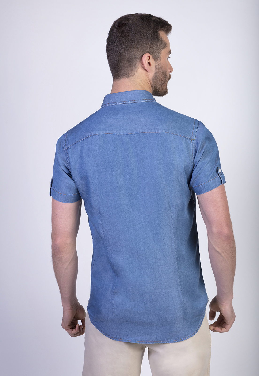 CAMISA GALLOWAY NAVY - 2