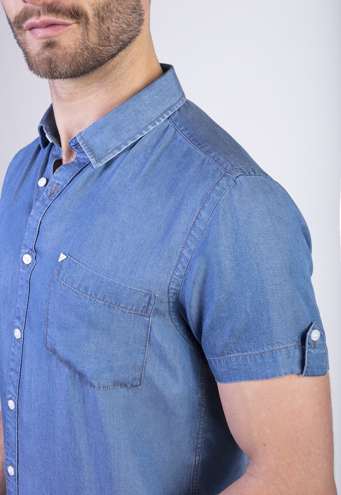 CAMISA GALLOWAY NAVY - 4