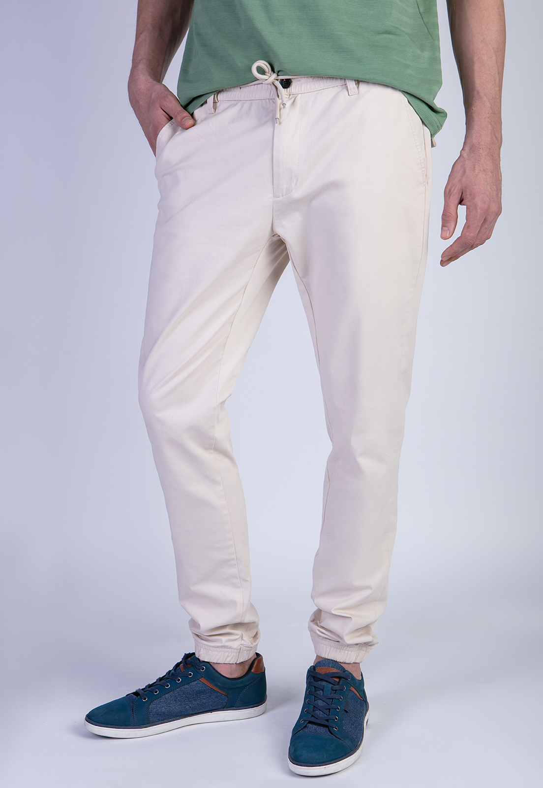 PANTALÓN BOSTON ECRU - 1