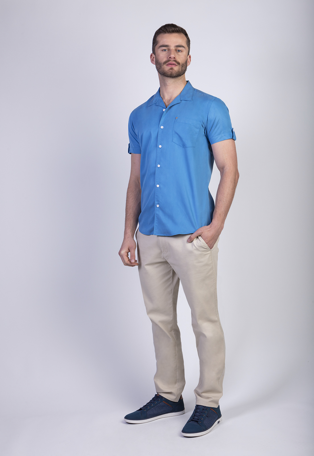 CAMISA KNOWSLEY DK OCEAN - 3